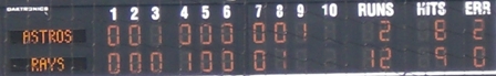 Notice anything strange?  Could not fit the 10 runs scored in 3rd inning on the board