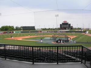 View from Concourse behind Home Plate